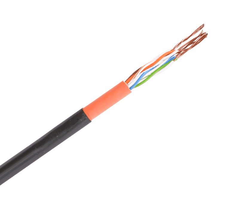 كابل فئة كابل الشبكة المحلية CAT5e U / UTP