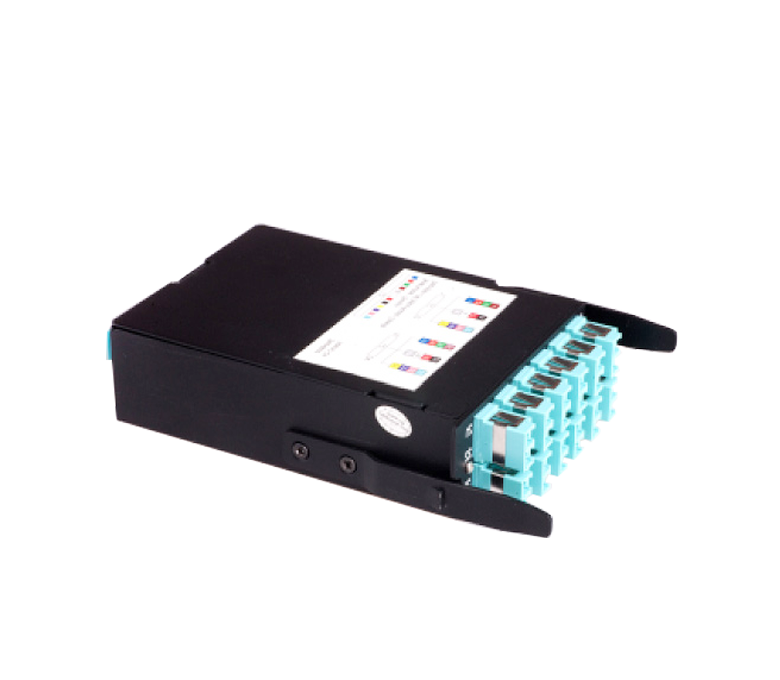 MPO 10 Gigabit Fiber Module Data Center ملحق توزيع الطاقة