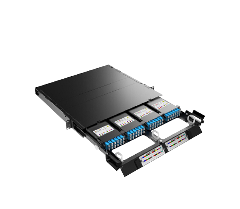 MPO 10 Gigabit Fiber Module Data Center ملحق توزيع الطاقة